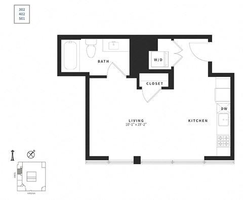a floor plan of a house